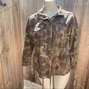 Anthropologie Marrakech military style lightweight jacket size small